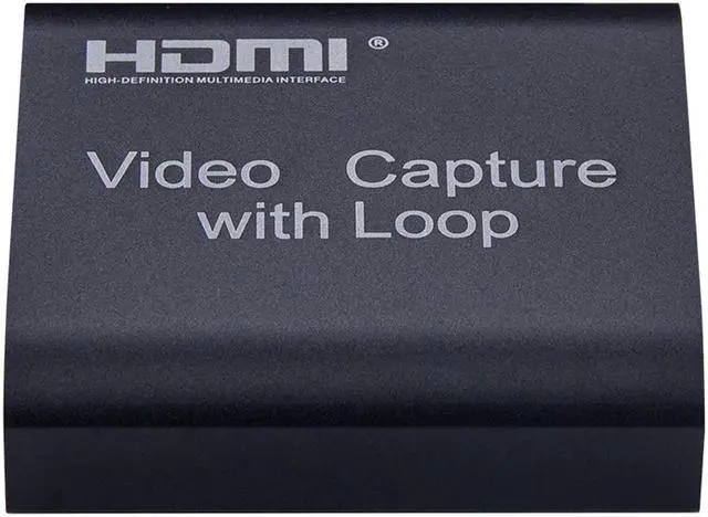 Alt view image 3 of 3 - Video Card Capture HDMI Video Capture With Loop out USB 2.0 Cards Grabber Streaming Live Broadcasts Video Recording for PS4 Game