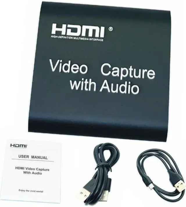 Main image of Video Capture Card 4K 1080P HDMI To USB 2.0 Capture Audio Out MicINPUT Game Recording Box PC Live Streaming Broadcast Device