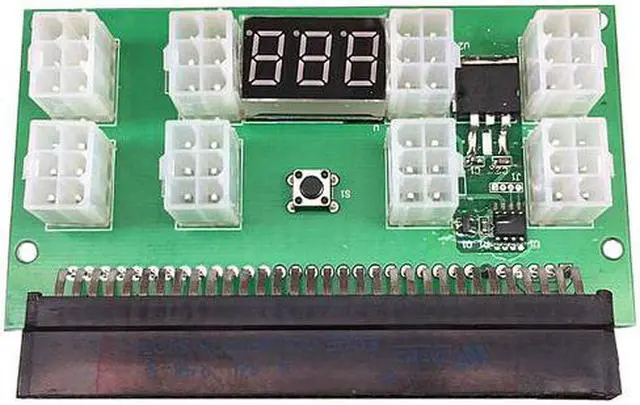 Main image of Breakout Board 1200w/750w Power Module GPU Open Rig Mining Ethereum Electronic Components & Supplies