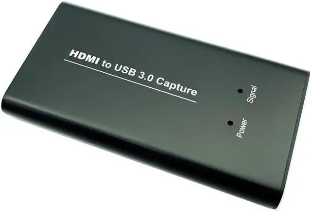 Alt view image 3 of 6 - Video Capture Card USB 3.0 HDMI 1080P 60FPS Game Record Recorder Dongle Box USB 3.0 PC Streaming Live Stream Broadcast MIC Input