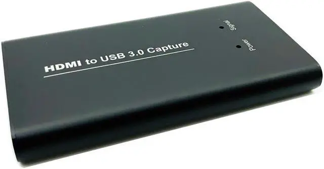 Alt view image 2 of 6 - Video Capture HDMI 4K USB 3.0 Game Capture Card Device 1080P Record HD Live Streaming MIC 3.5mm for Camera PC PS4 TV Xbox Switch