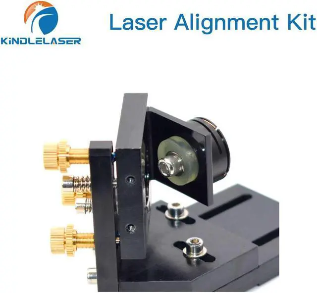Alt view image 4 of 7 - KINDLELASER  Kit d'alignement du régulateur de lumière Laser, dispositif de calibrage du chemin pour Machine de découpe Laser CO2