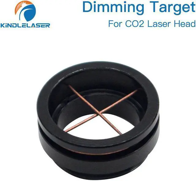 Main image of KINDLELASER  dispositif d'étalonnage du chemin Laser, Kit d'alignement du régulateur de lumière, cible de gradation pour tête Laser, Machine de découpe Laser CO2