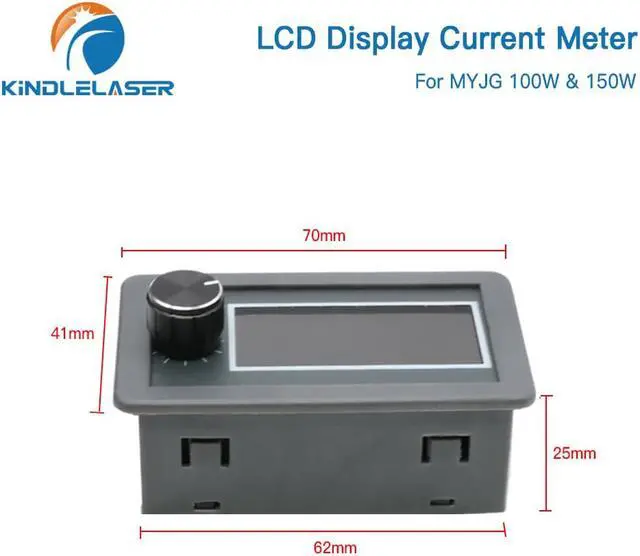 Alt view image 3 of 7 - KINDLELASER  compteur de courant CO2 à écran LCD, pour alimentation Laser 100W et 150W de la série MYJG