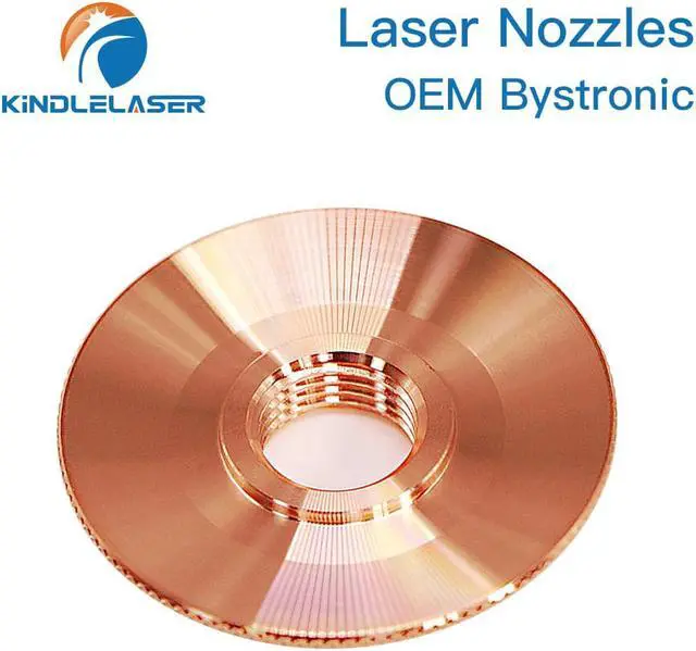 Alt view image 2 of 7 - Kindelaser  Base de buse Laser à Fiber bystronique D52mm H9.5mm, accessoires de Machine de découpe Laser Bystronic, siège de buse Laser