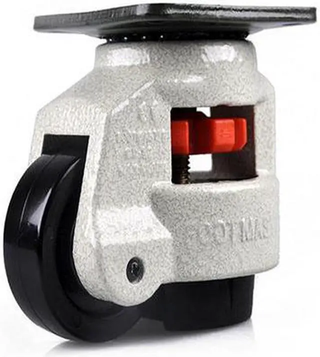 Main image of KINDLELASER  roue universelle GD60 pour Machine de découpe et gravure au Laser CO2, enveloppe en aluminium épais de haute qualité, rouleau de siège en caoutchouc