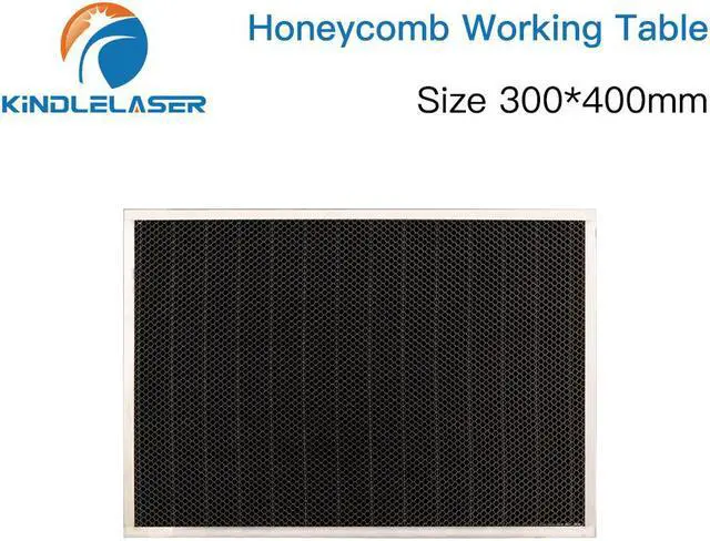 Main image of KINDLELASER  Table de travail en nid d'abeille, dimensions personnalisables 300x400mm, plate-forme Laser, pièce pour graveur Laser CO2, Machine de découpe