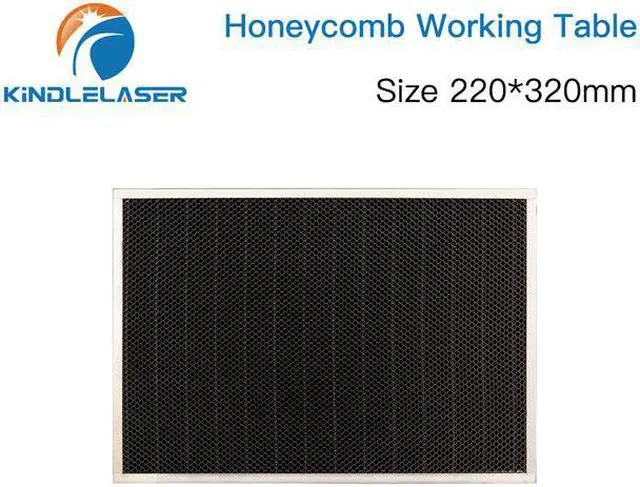 Main image of KINDLELASER  Table de travail en nid d'abeille, dimensions personnalisables 220x320mm, plate-forme Laser, pièce pour graveur Laser CO2, Machine de découpe