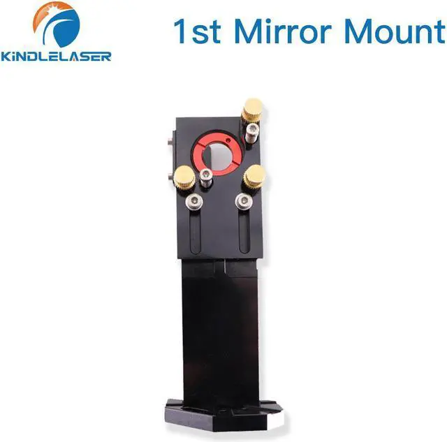 Main image of KINDLELASER  miroir à premier reflet CO2 25mm, Support de montage intégré pour Machine de découpe et gravure Laser