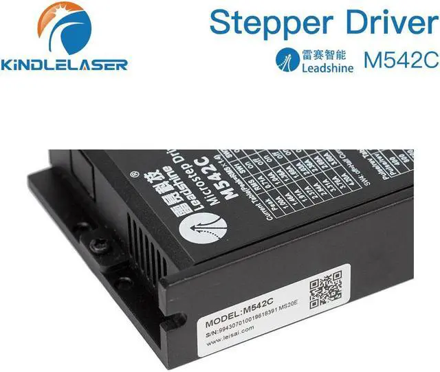 Alt view image 4 of 4 - KINDLELASER Leadshine  pilote pas à pas 2 phases M542C 20-50 VAC 1.0  4.2A