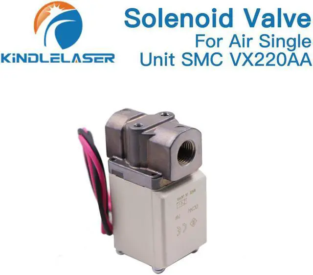 Main image of KINDLELASER  électrovanne 24V 220V 1/4 "BSP, électrovanne directe 2 pôles pour Air, Machine de découpe Laser à une unité