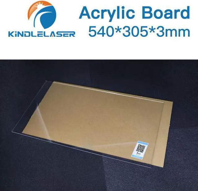 Main image of Kindle Laser  panneau acrylique, matériel de gravure Laser 54x30.5cm pour Mini imprimante Laser 3d de bureau, bricolage, 10 pièces