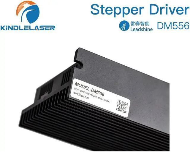 Alt view image 4 of 4 - Leadshine  pilote pas à pas DM556, 2 phases, 20-50VAC, 0.5  5,6a, pour contrôleur de moteur pas à pas Nema 17 Nema 23, Machine à graver CNC