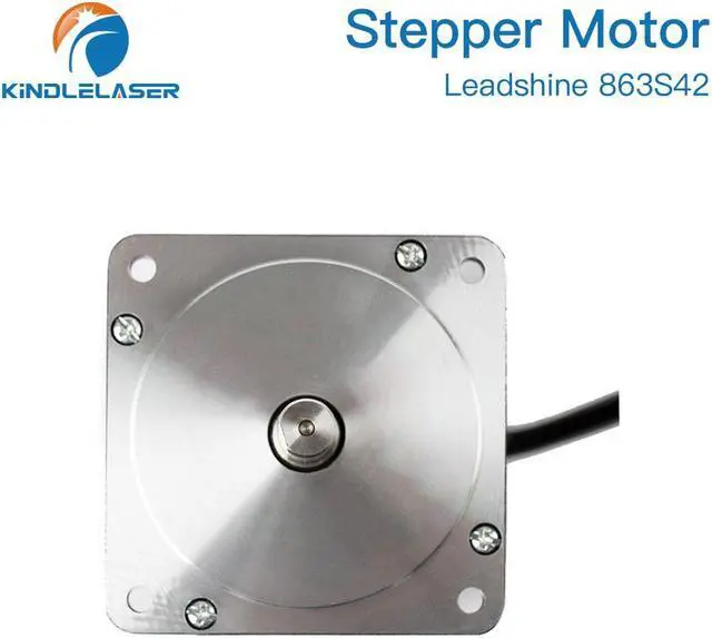 Alt view image 4 of 4 - KNIDLELASER Leadshine  moteur pas à pas 3 phases 863S42 pour NEMA34 4.3A, longueur 103mm, arbre 12mm