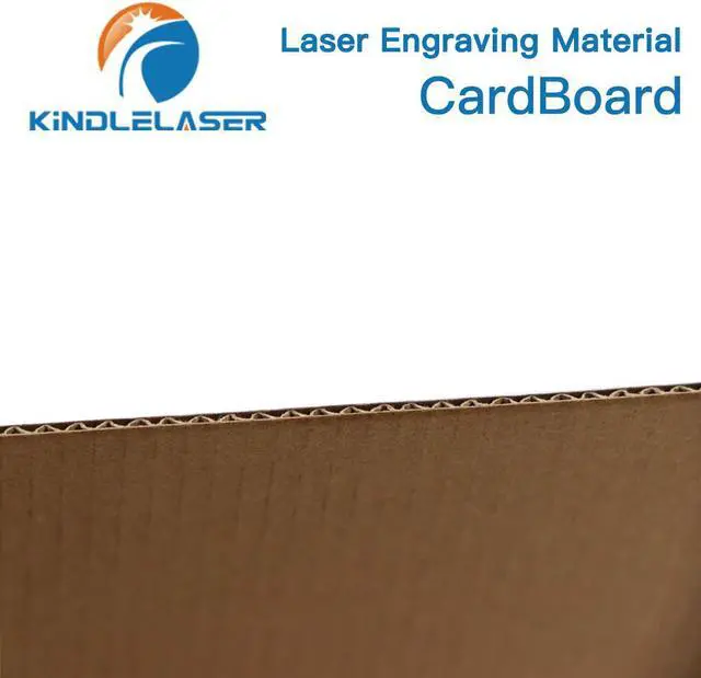 Alt view image 3 of 4 - Kindle Laser  matériel de gravure en carton 54x30.5cm, matériel de bricolage pour Mini imprimante Laser 3d de bureau, 10 pièces