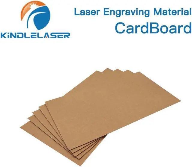 Alt view image 4 of 4 - Kindle Laser  matériel de gravure en carton 54x30.5cm, matériel de bricolage pour Mini imprimante Laser 3d de bureau, 10 pièces