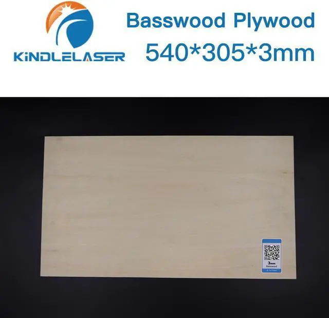 Main image of Kindle Laser  plaque en bois pour Machine Laser, 54x30.5cm, pour bricolage, Machine de marquage Co2, 10 pièces