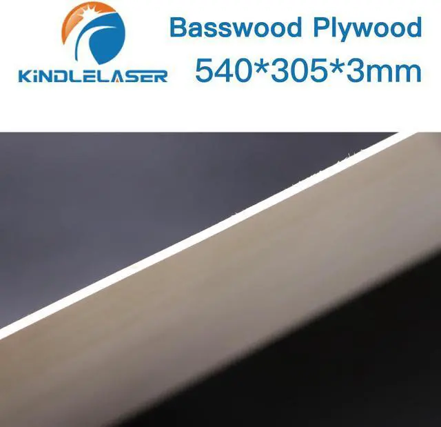 Alt view image 3 of 4 - Kindle Laser  plaque en bois pour Machine Laser, 54x30.5cm, pour bricolage, Machine de marquage Co2, 10 pièces