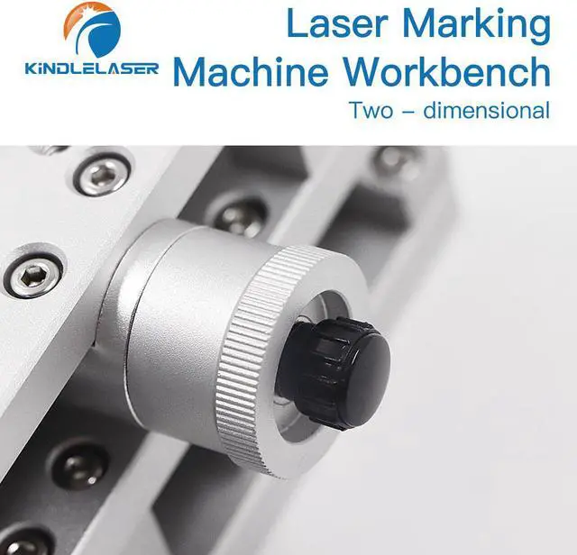 Alt view image 3 of 4 - Kindlelaser  Machine à graver Laser à Fiber 1064nm, Table mobile à 2 axes, boîtier d'armoire Portable