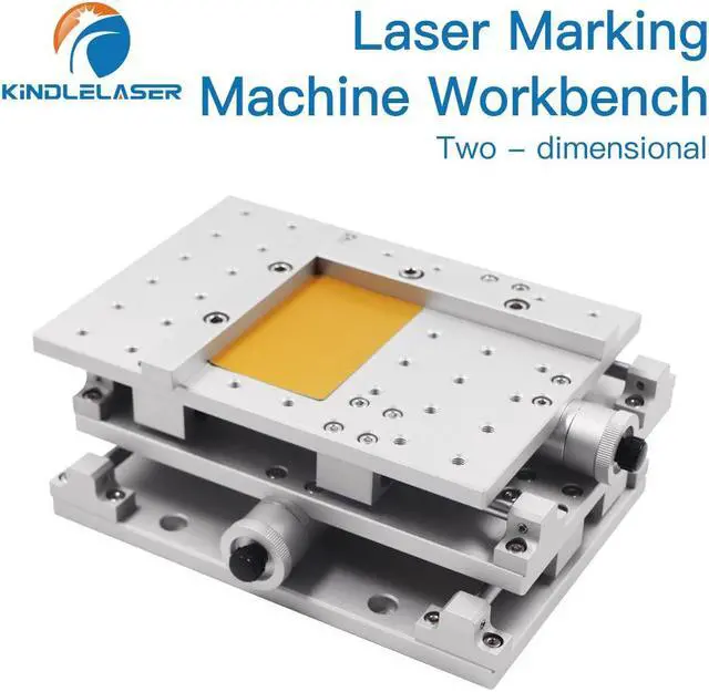 Alt view image 4 of 4 - Kindlelaser  Machine à graver Laser à Fiber 1064nm, Table mobile à 2 axes, boîtier d'armoire Portable
