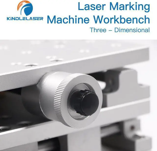 Alt view image 3 of 4 - Kindlelaser  Machine de marquage Laser 3D, établi, axe XYZ, 210x150x150mm, hauteur 150-275mm, pour Machine à Laser à Fiber