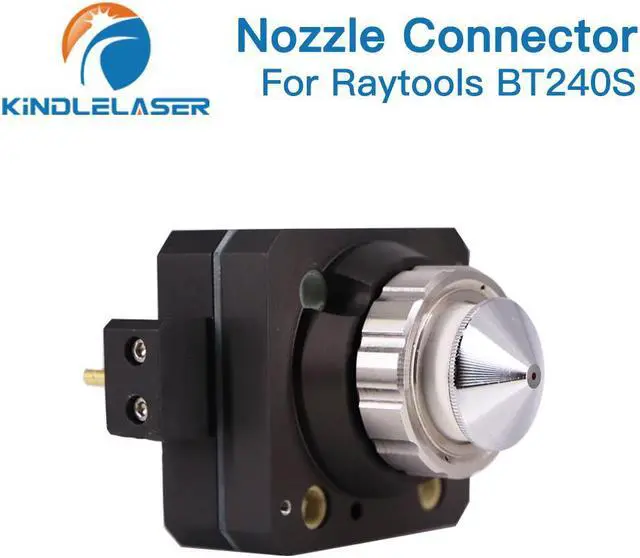 Alt view image 3 of 4 - Kindle Laser  connecteur de buse de tête Laser BT240S , support de buse, connecteur en céramique pour tête de découpe Laser Raytools BT240S
