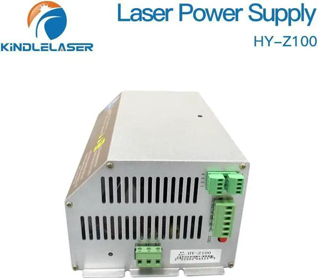 Alt view image 4 of 4 - KINDLELASER 100-120W CO2 Laser Moniteur D'alimentation HY-Z100 Série Z AC90-250V RFE Tube pour CO2 Laser Gravure Machine De Découpe