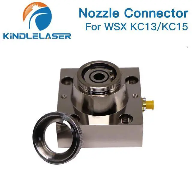 Alt view image 4 of 4 - KINDLELASER  fixation de connecteur de buse 1064nm pour machine de découpe de métal Laser à Fiber, pour WSX KC13 KC15