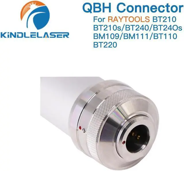 Alt view image 4 of 4 - KINDLELASER  connecteur QBH de tête Laser Raytools BT240 BT240S pour Machine de découpe Laser à Fiber 1064nm