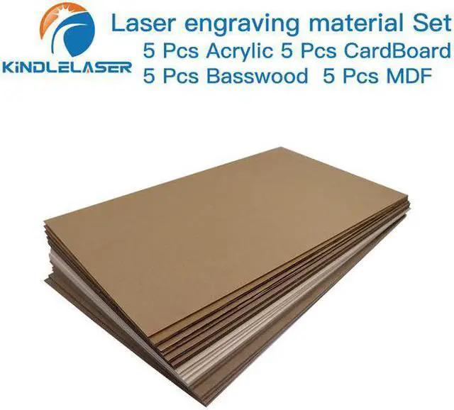 Main image of Kindle Laser  ensemble de 20 pièces, matériel de gravure Laser pour Mini imprimante Laser 3D de bureau et Machine à graver