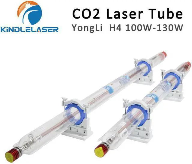 Main image of Yongli  Laser série H H4 100-130W CO2, longueur du Tube 1450 Dia.60mm, emballage en boîte en bois pour Machine à graver