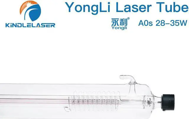 Main image of Laser Laser Yongli A0s, longueur du Tube 600mm Dia, 28W-35W CO2 Machine de découpe et gravure au Laser CO2, 80mm