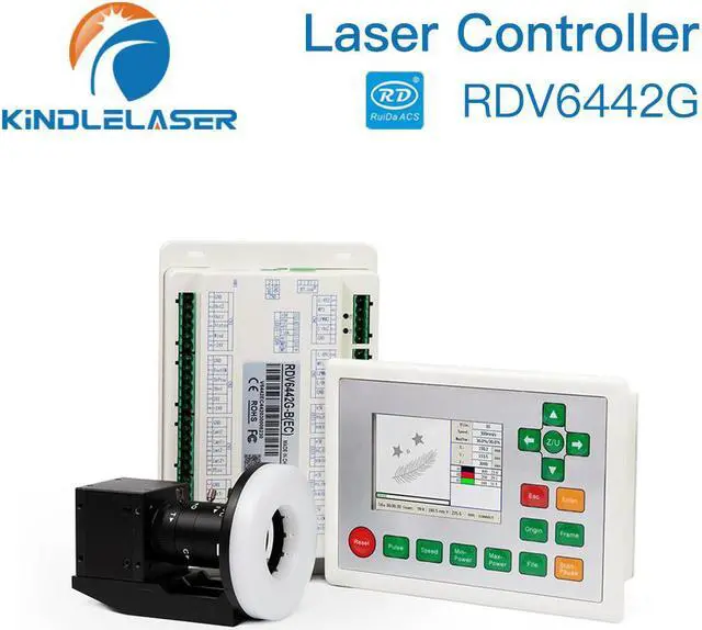 Main image of Kindle Laser RuiDa CCD CO2, système de contrôle de découpe et de gravure à petite Vision, Machines de gravure