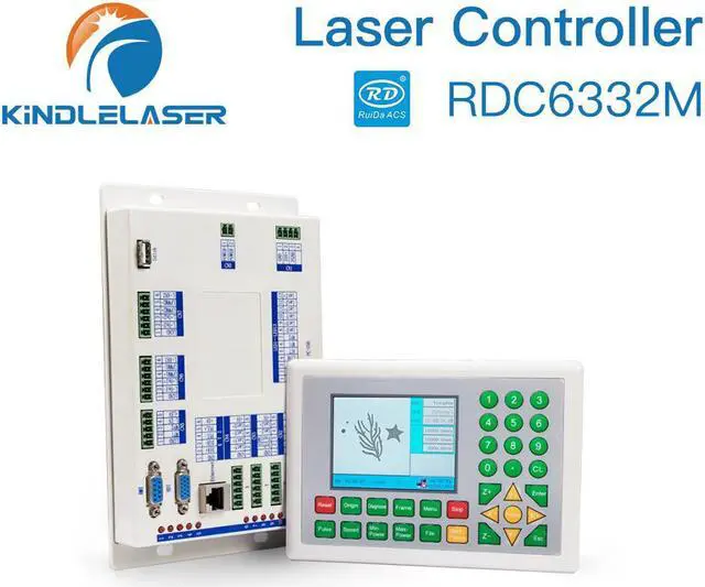 Main image of Kindle Laser Ruida RDC 6332M, contrôleur DSP Co2 pour Machine de gravure et découpe Laser, 6332M