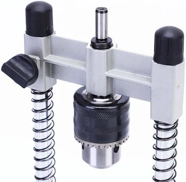 Alt view image 6 of 7 - Guide de perçage Portable pour trous à angles multiples, localisateur de gabarit de forage à centrage automatique, perceuses électriques, Base de support, outils électriques pour le travail du bois