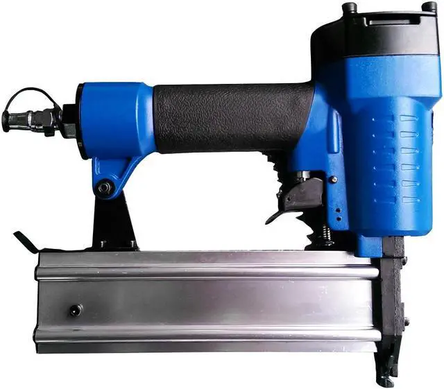 Alt view image 6 of 7 - Cloueur de finition droite F50, pistolet pneumatique professionnel, outil de travail du bois 18GA