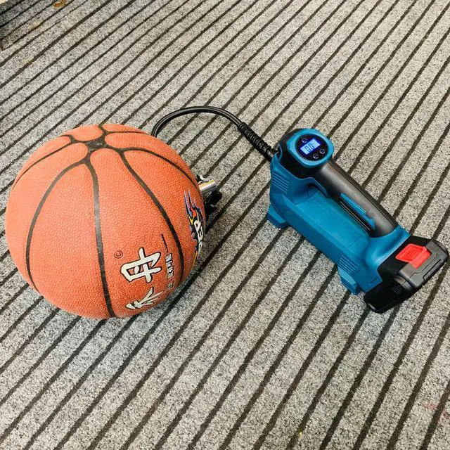 Alt view image 7 of 7 - Compresseur d'air Portable haute pression pour voiture, avec affichage numérique, pompe sans fil rechargeable, pour batterie Makita, 18V