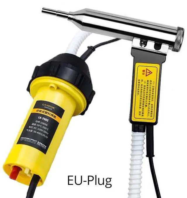 Alt view image 5 of 7 - Soudeurs en plastique haute puissance 50-550 , pistolet de soudage à Air chaud, torche de soudage à Air chaud pour pare-choc de voiture, réparation de fissures de cuir de plancher d'évier en PP