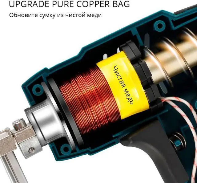 Alt view image 7 of 7 - Agrafeuse à fil électrique 220V, double usage, outils électriques pour le travail du bois, bricolage de meubles, pistolet à ongles, mise à niveau