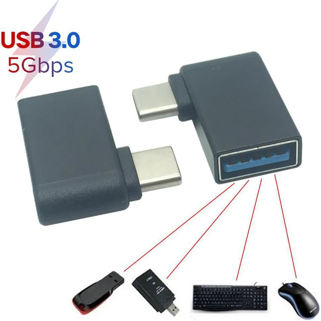 Main image of Adaptateur USB type-c OTG usb-c 3.0, convertisseur de données de Charge pour Samsung Galaxy S8 S9 Note 8 A5 2017 One Plus USBC