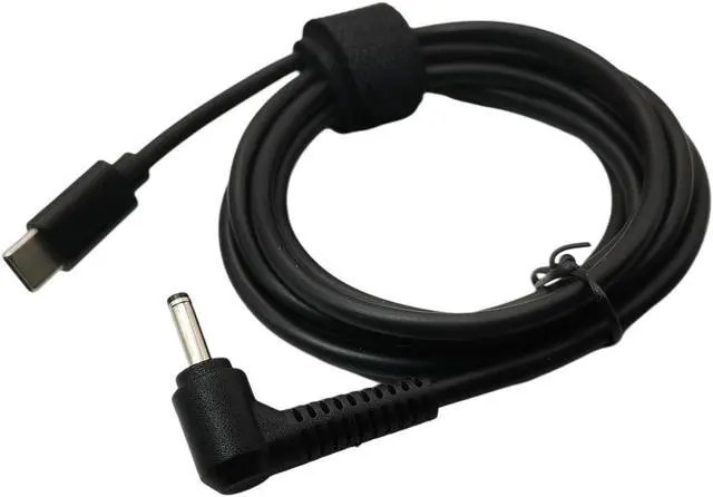 Alt view image 2 of 2 - 1.5M USB 3.1 Type C à DC 19V 3.5x1.3mm 1.35mm Émulateur de Câble Déclencheur Convertisseur pour Voir Sonic M1 + (3.5x1.3mm)