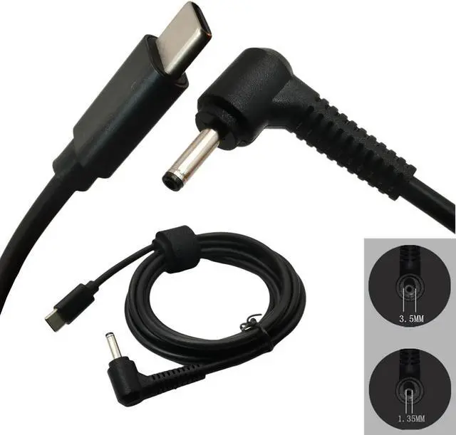 Main image of 1.5M USB 3.1 Type C à DC 19V 3.5x1.3mm 1.35mm Émulateur de Câble Déclencheur Convertisseur pour Voir Sonic M1 + (3.5x1.3mm)