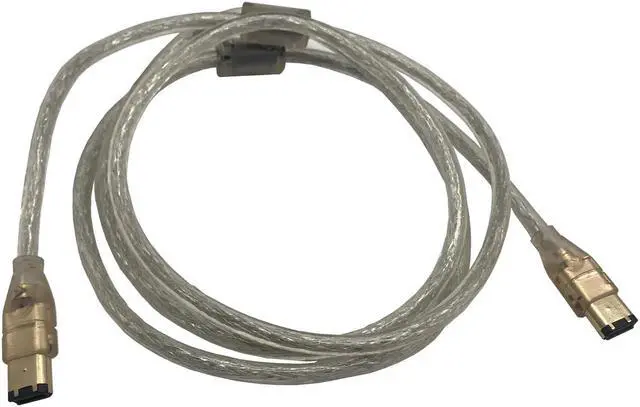 Alt view image 2 of 3 - Câble de connexion IEEE 1394 plaqué or, 1394a 6pin mâle à 6 broches mâle 6-6 broches Firewire iLink DV, de haute qualité, 1.5m 5FT