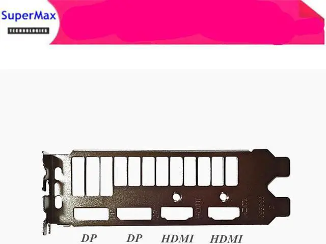 Main image of Support de haute qualité pour Sapphire RX560XT 4G D5 Platinum Edition OC, lunette de déflecteur de carte graphique, 5 pièces