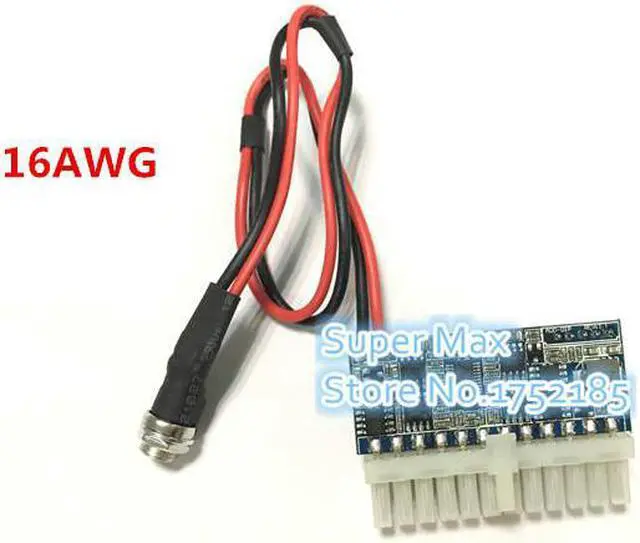 Alt view image 3 of 4 - Câble d'alimentation modulaire DC ATX 24 broches, 12V, 160W, pour boîtier ITX, Mini ordinateur intégré, POST-Machine, serveur réseau