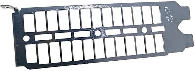Alt view image 3 of 3 - Support de carte graphique Nvidia Tesla M40 K40 K80 K20, 50 pièces, déflecteur de carte graphique vierge avec vis