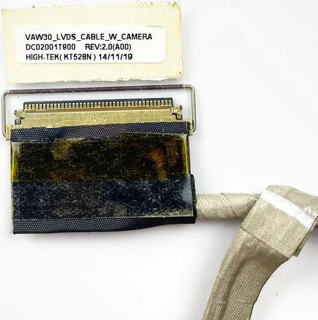 Alt view image 3 of 4 - Video screen Flex cable For Dell Latitude E5440 5440 laptop LCD LED Display Ribbon cable VAW30 DC02001T900 0R7YCF