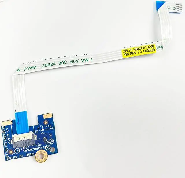 Alt view image 3 of 4 - For HP PROBOOK 440 G2 455 450 470 G2 laptop Power Button Board with Cable LS-B181P Repairing Accessories