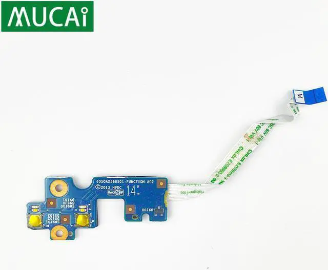 Main image of For HP ProBook 640 G1 645 G1 650 655 G1 laptop Power Button Board with Cable switch Repairing Accessories 6050A2566501