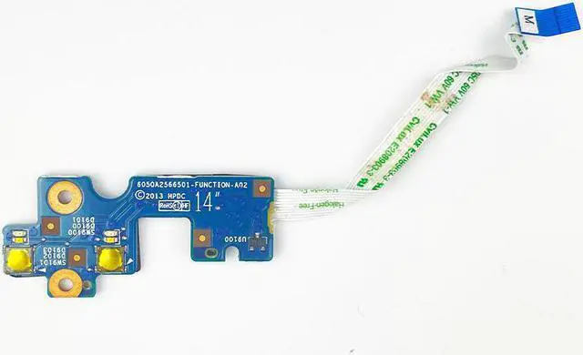 Alt view image 2 of 4 - For HP ProBook 640 G1 645 G1 650 655 G1 laptop Power Button Board with Cable switch Repairing Accessories 6050A2566501